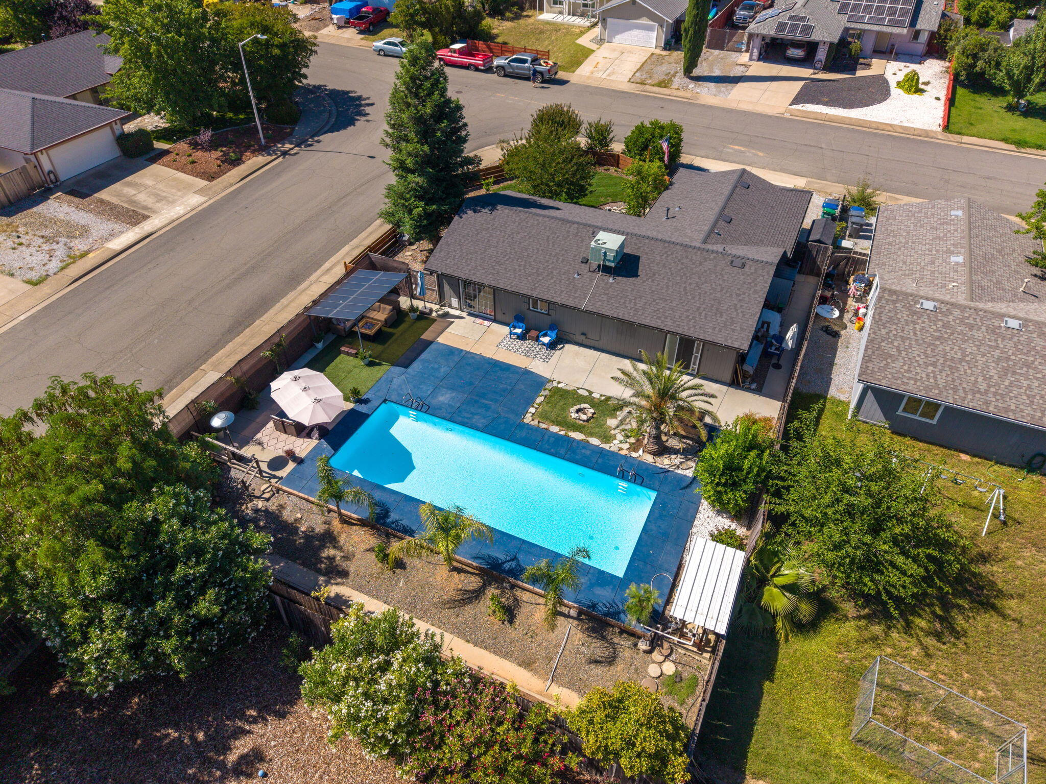 1803 Stetson Way Redding, CA 96003 - Photo 30 of 32 Drone shot