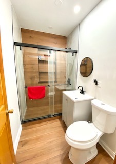 5225 West Deming Place, Unit 2 Chicago, IL 60639 - Photo 21 of 29 a bathroom with a toilet and a sink