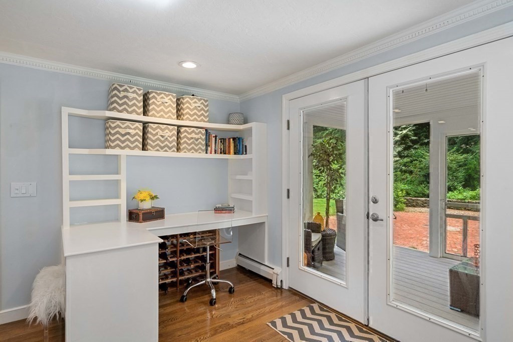 850 Boston Post Road Weston, MA 02493 - Photo 20 of 29 a view of a workspace with furniture and a window