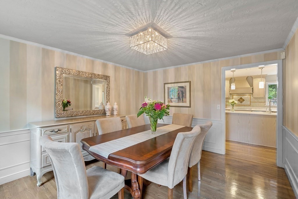 850 Boston Post Road Weston, MA 02493 - Photo 10 of 29 a view of a dining room with furniture and wooden floor