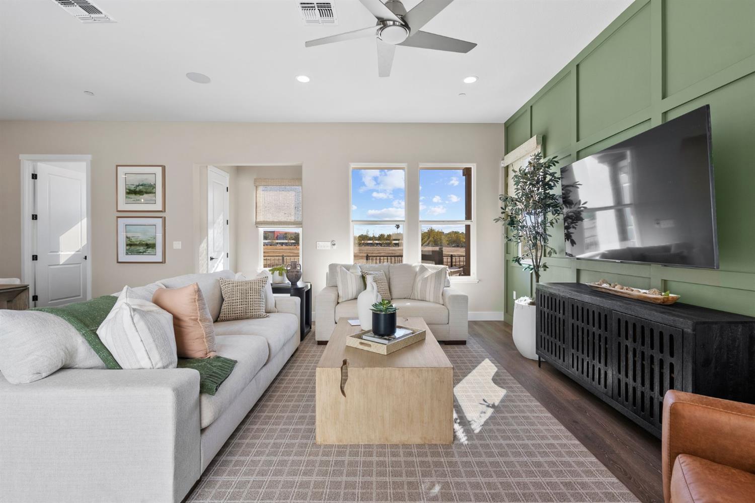 1815 Foster Lane Davis, CA 95616 - Photo 13 of 44 a living room with furniture fireplace and a window
