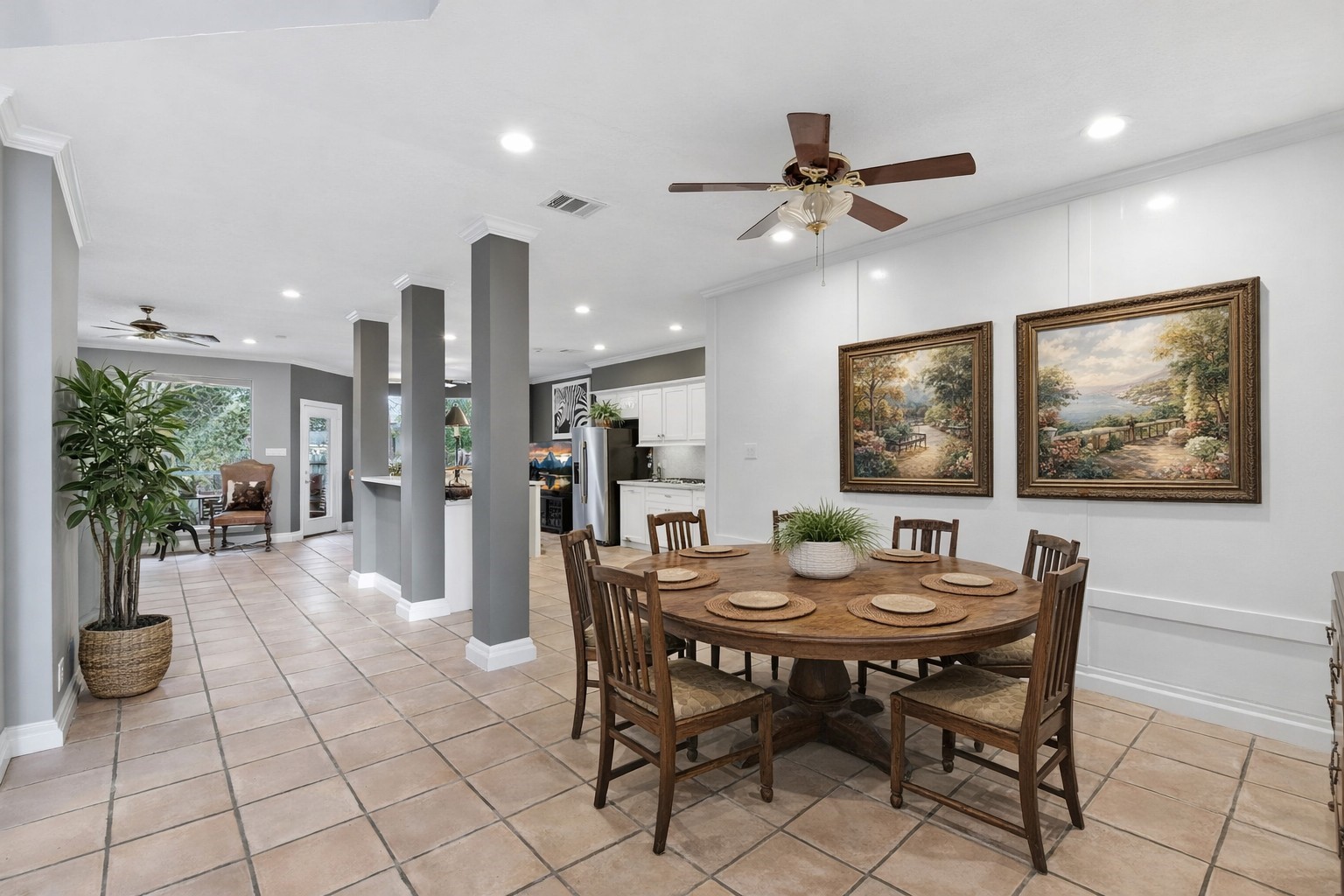16322 Cranwood Drive Spring, TX 77379 - Photo 42 of 42 Experience seamless living in this home with an open floor plan effortlessly connecting the dining, kitchen, and living areas, perfect for modern lifestyles.