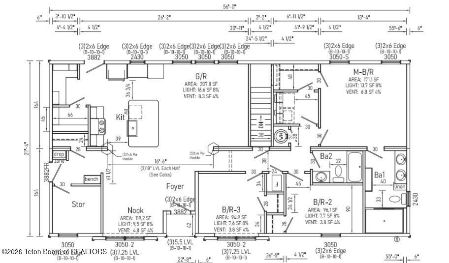 1600 Cedar Creek Road Star Valley Ranch, WY 83127 - Photo 7 of 7 floor plan