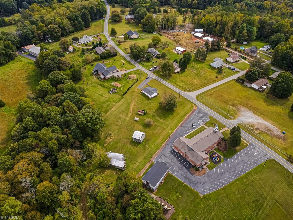 7881 Grapevine Road Lewisville, NC 27023 - Photo 38 of 45 AERIAL VIEW