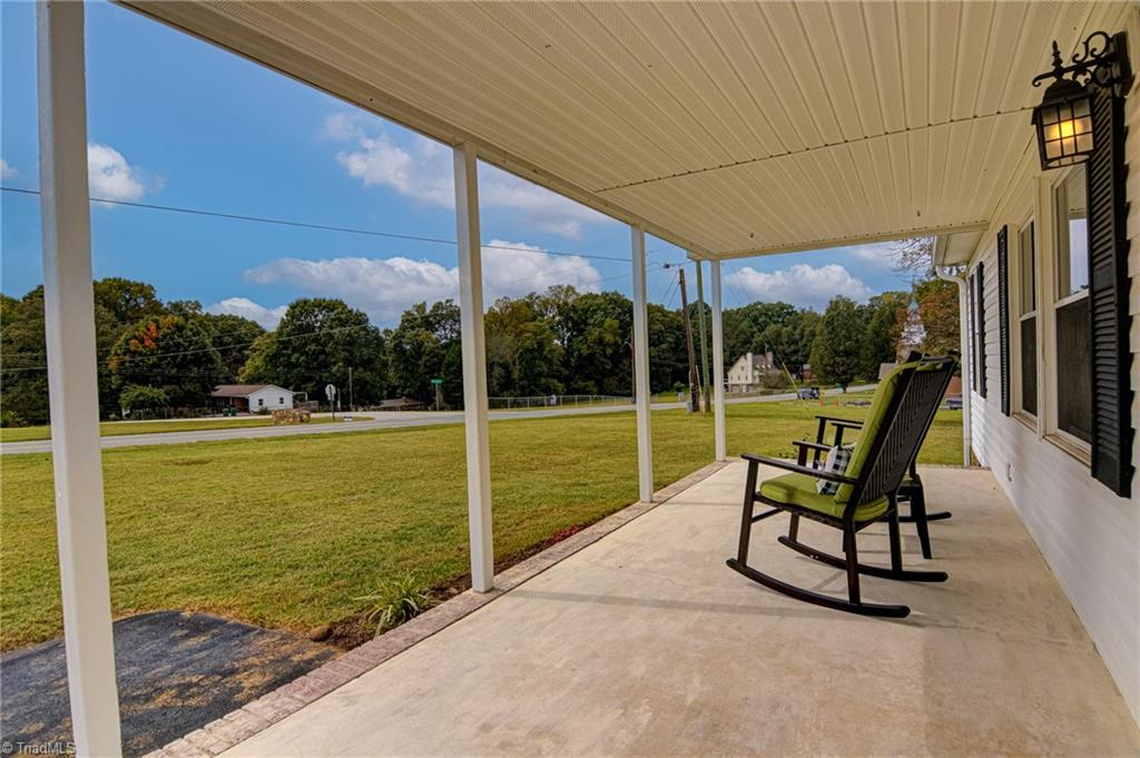 7881 Grapevine Road Lewisville, NC 27023 - Photo 4 of 45 LARGE FRONT PORCH