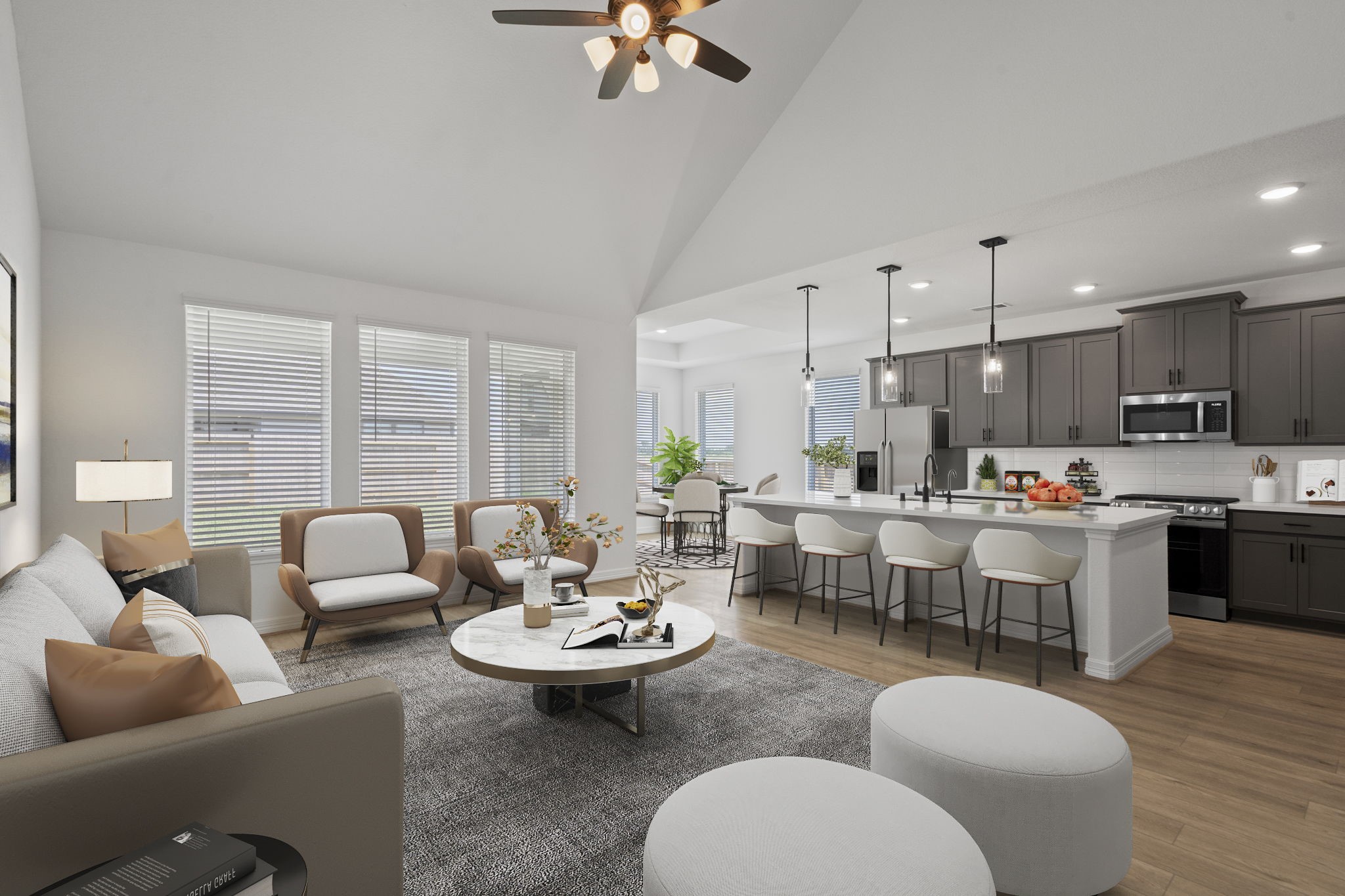 3232 Bright Maple Drive Conroe, TX 77385 - Photo 8 of 23 Note: Sample product photo. Actual exterior and interior selections may vary by homesite. Photo may be virtually staged