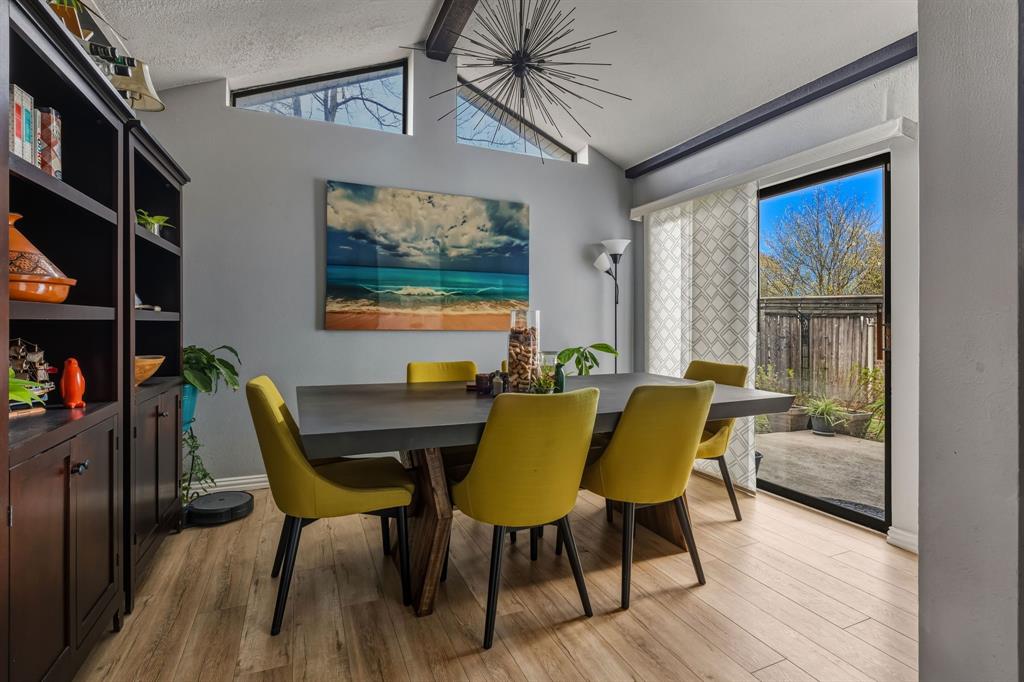 705 Via Miramonte Mesquite, TX 75150 - Photo 11 of 28 a view of a dining room with furniture and a window