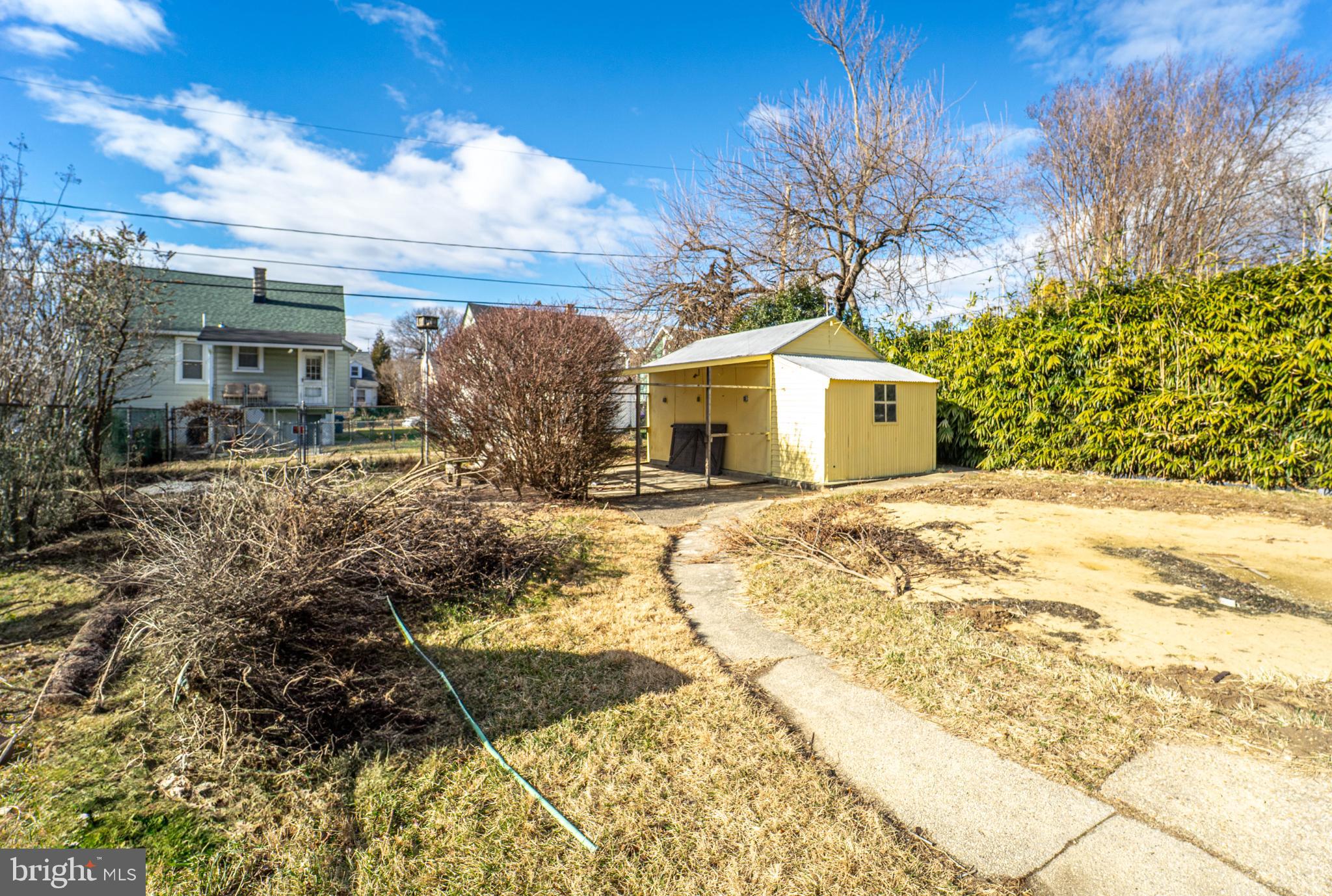 5312 Catalpha Road Baltimore, MD 21214 - Photo 4 of 41 a view of a yard with plants and trees