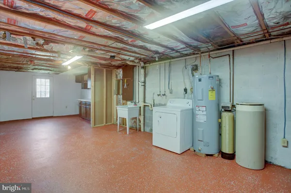 a view of a storage & utility room