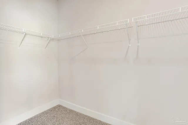 a small space with a shower