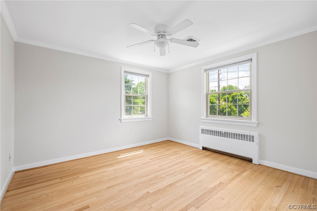 3917 Brook Road Richmond, VA 23227 - Photo 28 of 41 wooden floor in an empty room with a window
