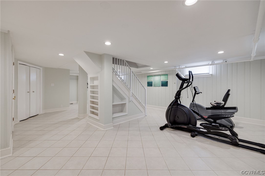 3917 Brook Road Richmond, VA 23227 - Photo 34 of 41 a view of a room with gym equipment