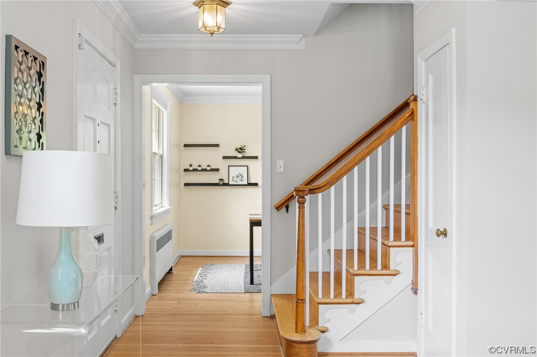 3917 Brook Road Richmond, VA 23227 - Photo 4 of 41 a view of staircase with white walls