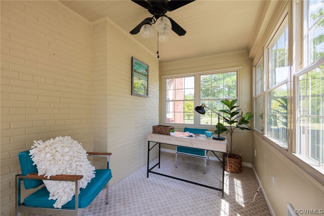 3917 Brook Road Richmond, VA 23227 - Photo 9 of 41 a workspace with furniture and window