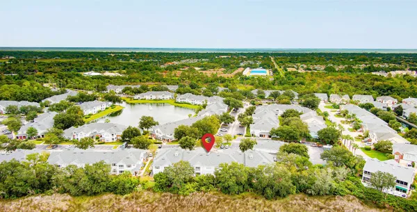 a view of city and ocean