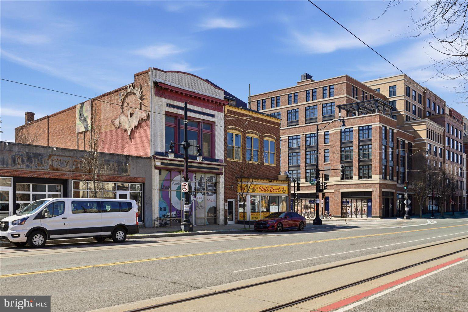919 12th Street Northeast, Unit 404 Washington, DC 20002 - Photo 16 of 17 a view of a street that has couple of cars parked on the road