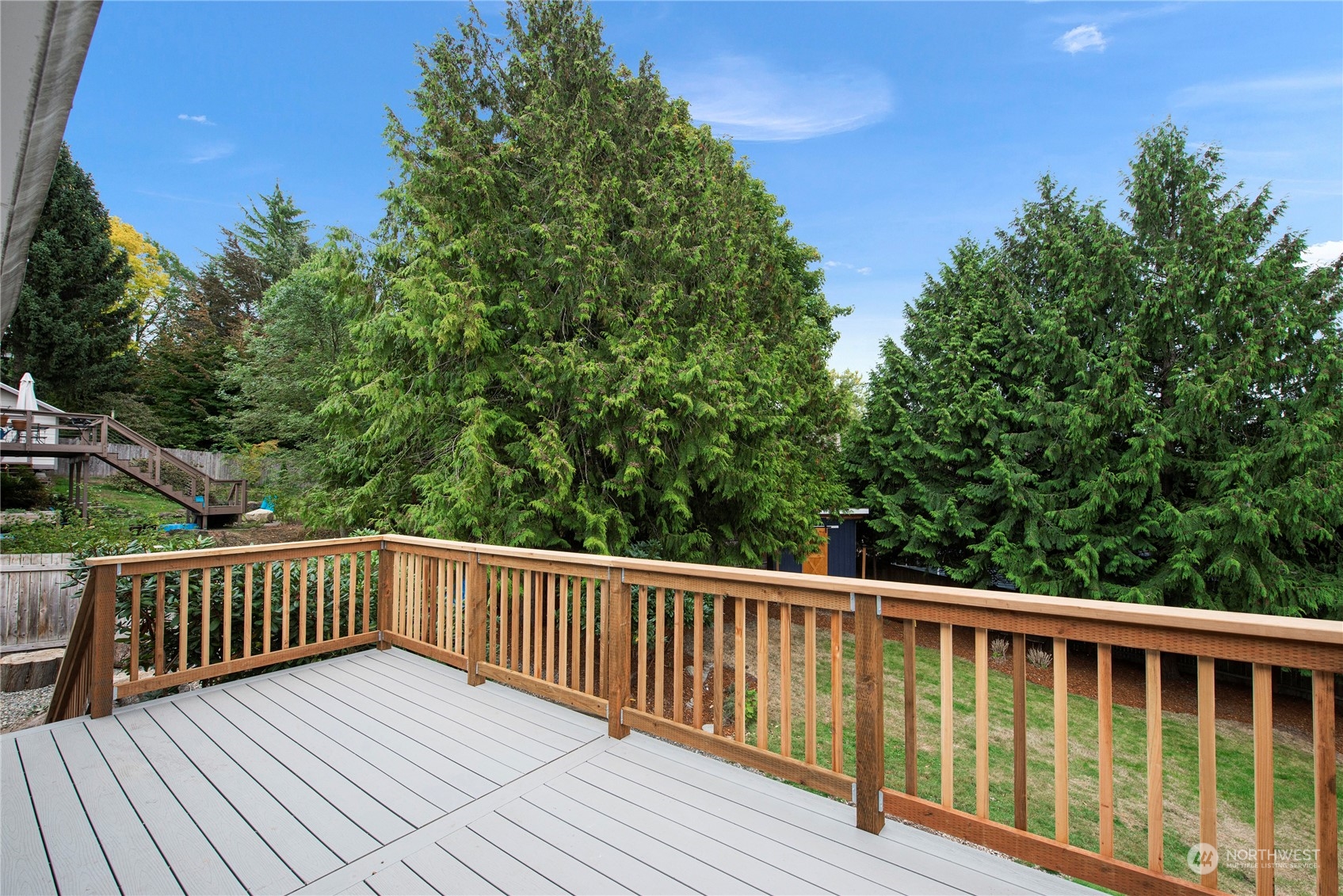10209 Northeast 198th Street Bothell, WA 98011 - Photo 25 of 28 a view of deck with a yard