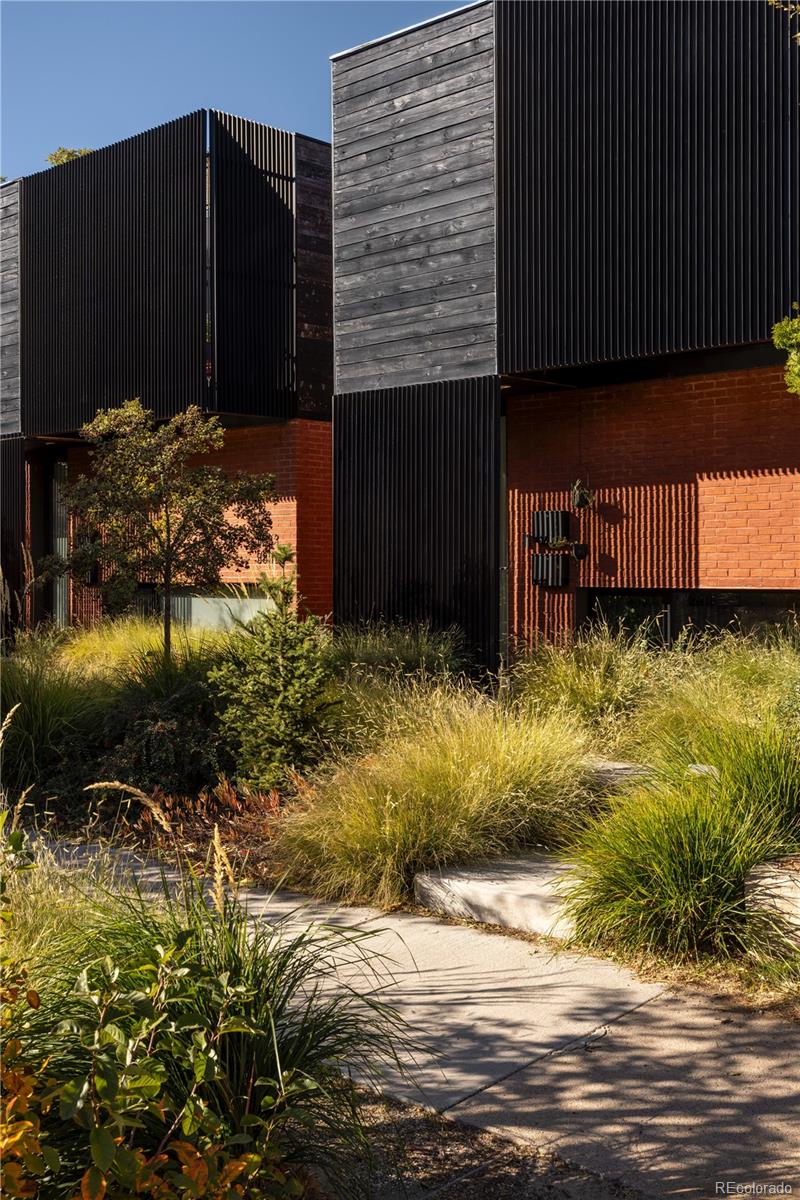 3837 High Street Denver, CO 80205 - Photo 3 of 46 a view of a backyard of the house