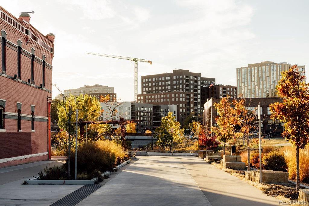 3837 High Street Denver, CO 80205 - Photo 40 of 46 a view of a city with tall buildings