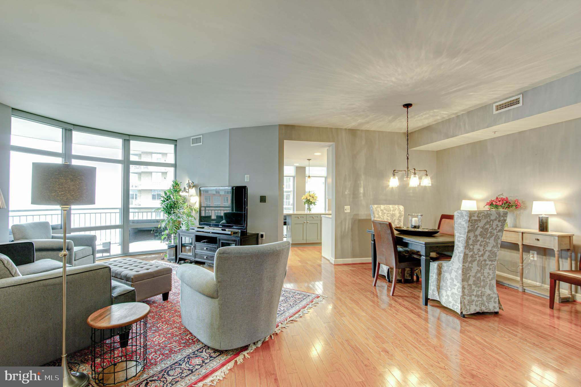 11990 Market Street, Unit 1301 Reston, VA 20190 - Photo 28 of 83 Living Room - Dining Room