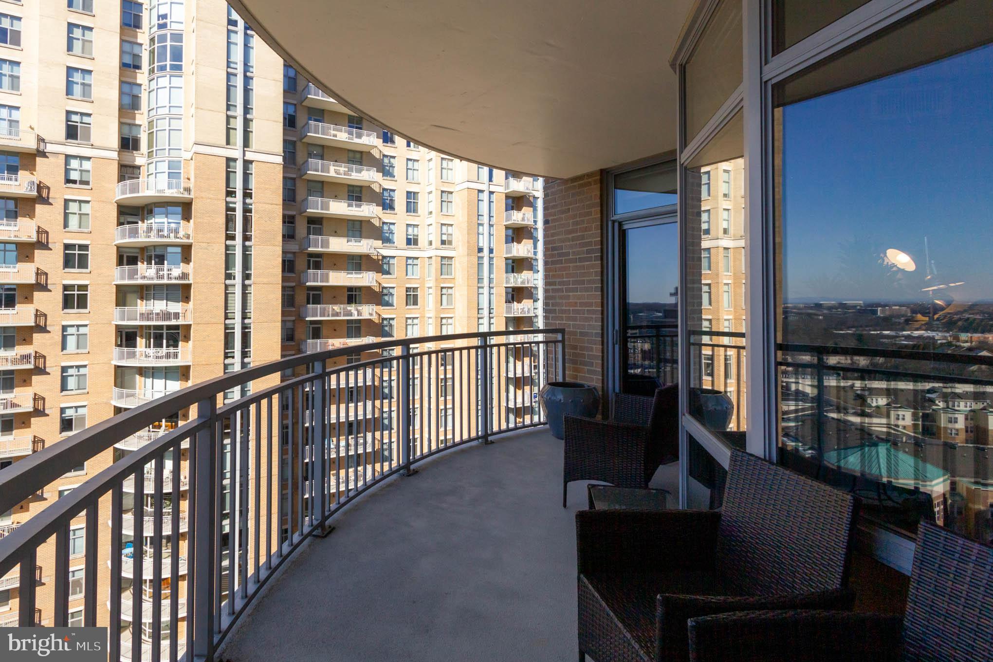 11990 Market Street, Unit 1301 Reston, VA 20190 - Photo 39 of 83 Balcony