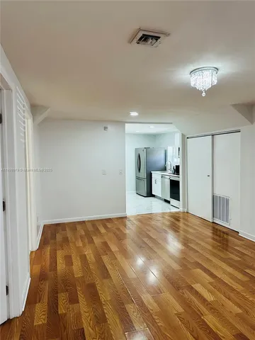 a view of empty room