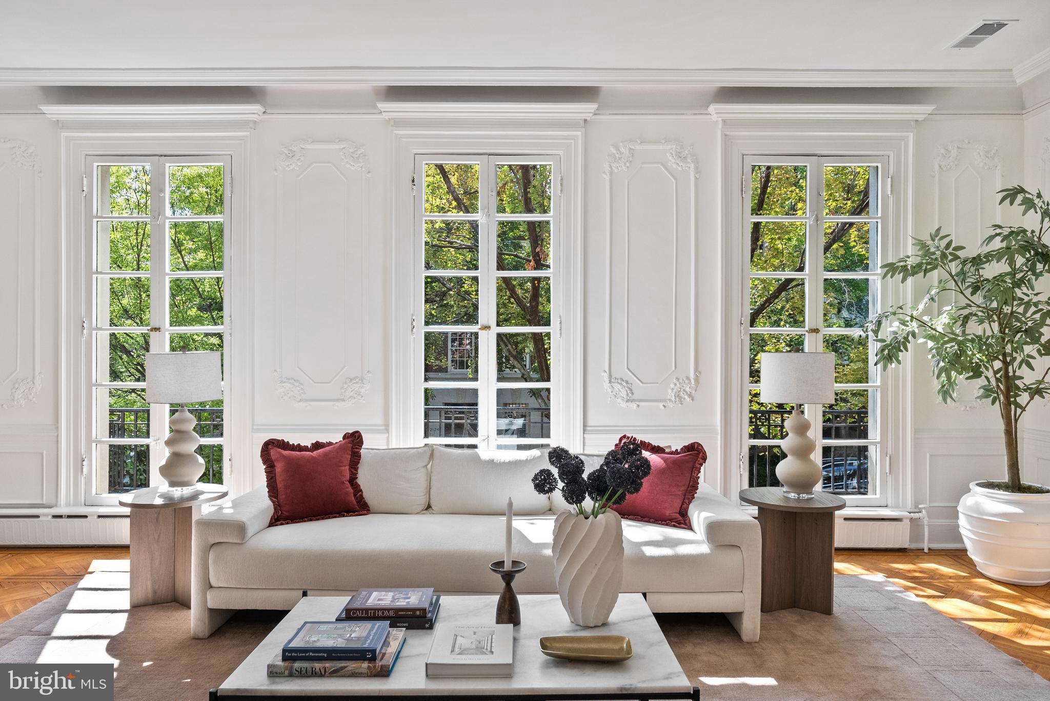 2125 Bancroft Place Northwest Washington, DC 20008 - Photo 9 of 48 a living room with furniture and a window