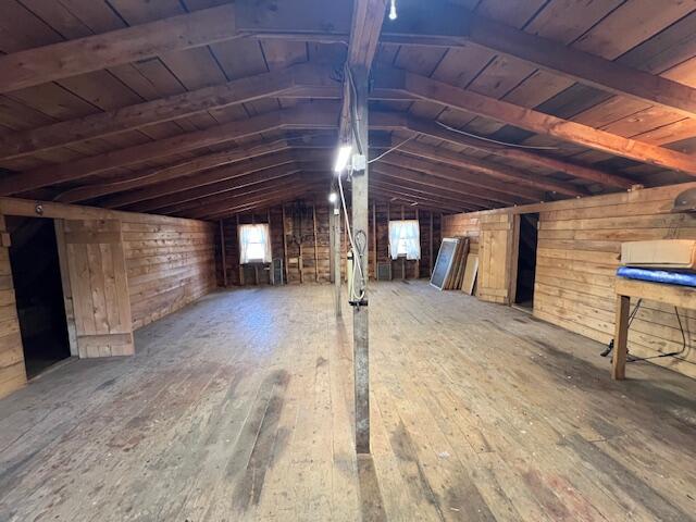 382 Wrightville Road Ashland, ME 04732 - Photo 33 of 46 garage attic a