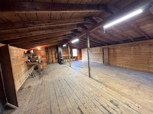 382 Wrightville Road Ashland, ME 04732 - Photo 34 of 46 garage attic b