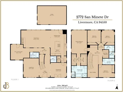 $2,088,000 | 2772 San Minete Drive, Livermore, CA 94550