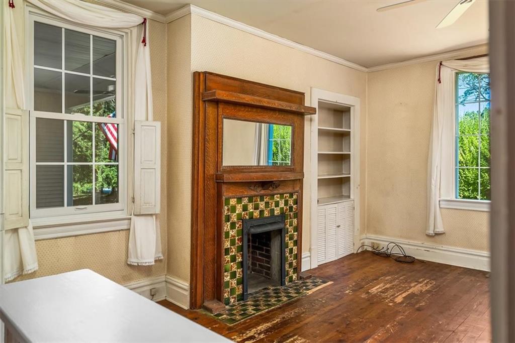 4104 Ben Miller Road Gibsonia, PA 15044 - Photo 10 of 38 a view of a livingroom with a fireplace and windows