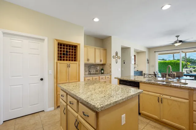 a view of a city and a mountain