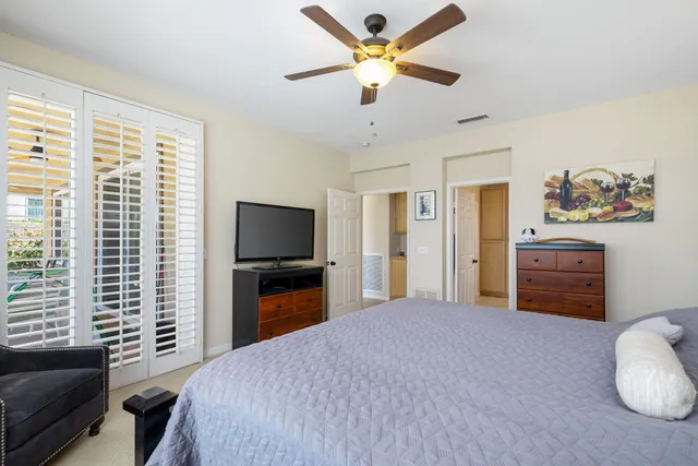 a view of a lake with houses