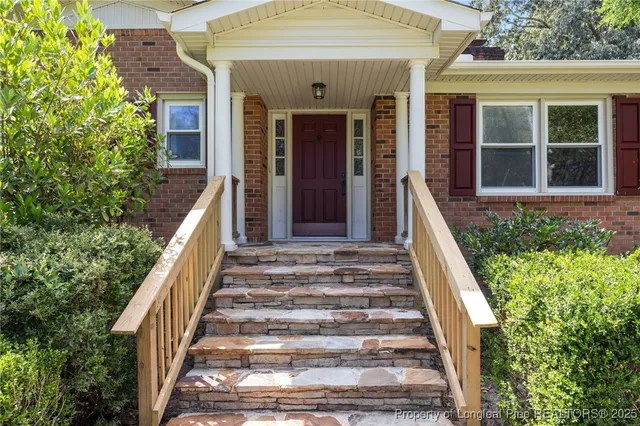 front view of a house