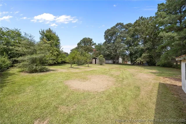 a view of a flower arrangement in backyard