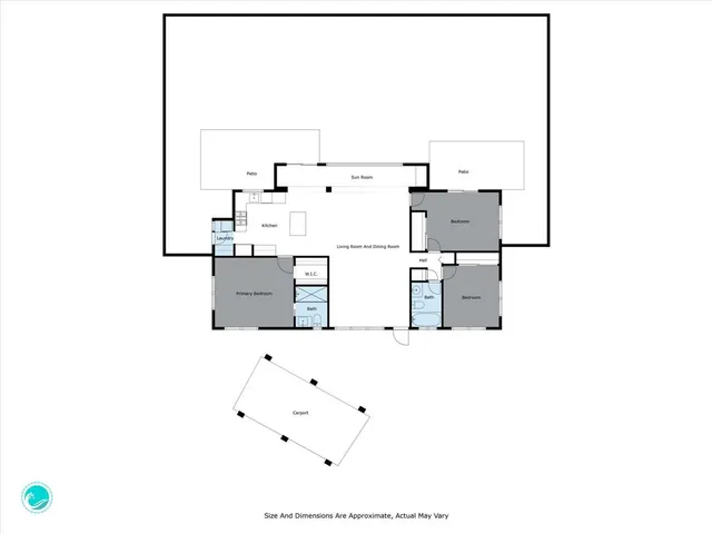 a picture of floor plan