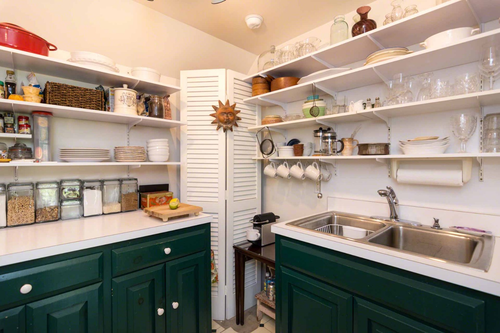 1 Garden Cove Road Edgartown, MA 02539 - Photo 18 of 37 a view of cabinets a sink and dishwasher with kitchen view