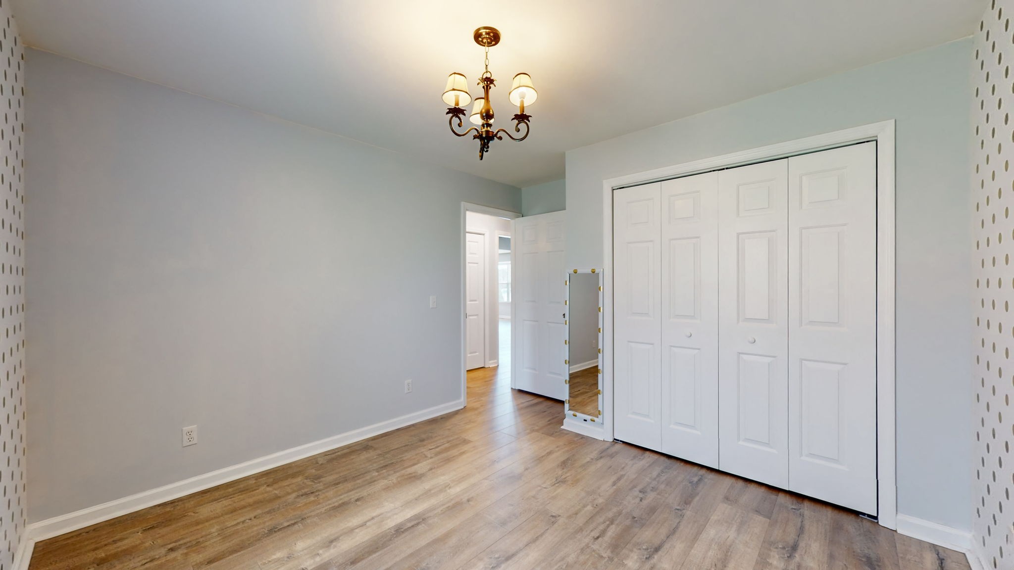 500 Sheath Circle Lebanon, TN 37087 - Photo 26 of 29 a view of a chandelier in hallway with wooden floor