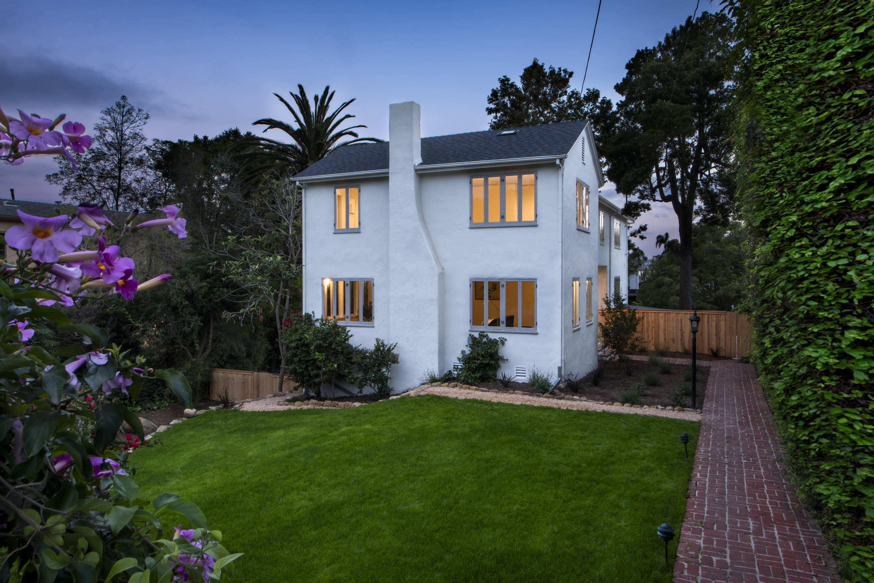 1817 Anacapa Street Santa Barbara, CA 93101 - Photo 3 of 19 a front view of a house with a yard