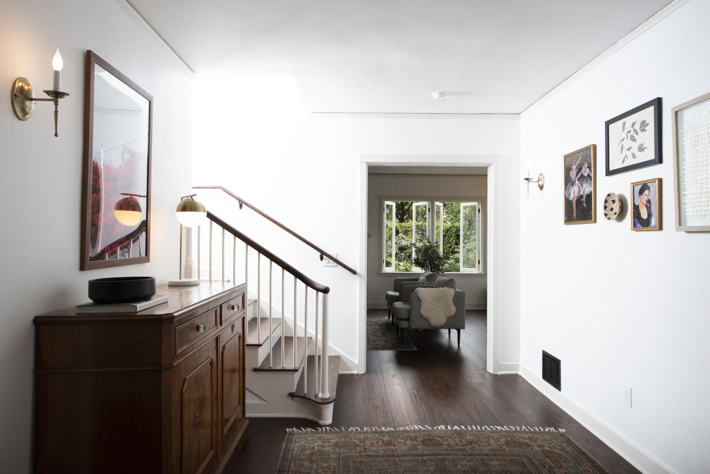 1817 Anacapa Street Santa Barbara, CA 93101 - Photo 4 of 19 a view of entryway and workspace