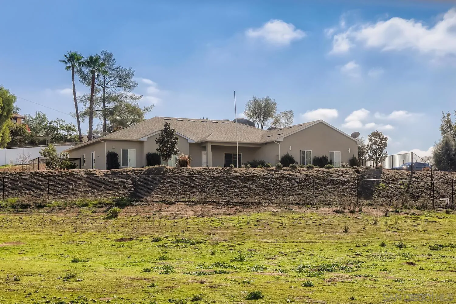 28553 Sunset Road Valley Center, CA 92082 - Photo 3 of 28 a aerial view of a house with a yard