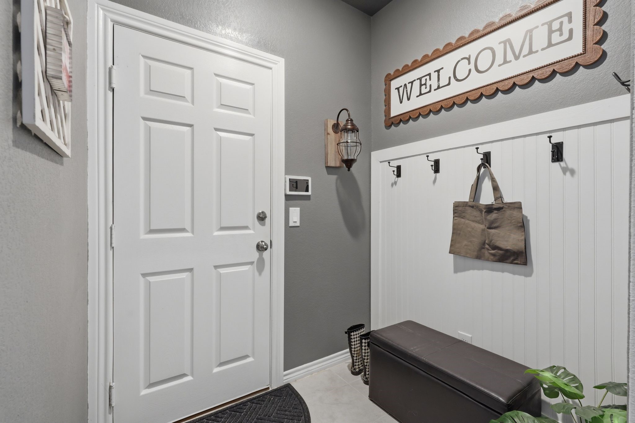 4337 Heavenly Woods Dr Spring Spring, TX 77386 - Photo 23 of 38 MUD room area is just as you come inside from the garage with bead board and hooks ready for you to drop off.