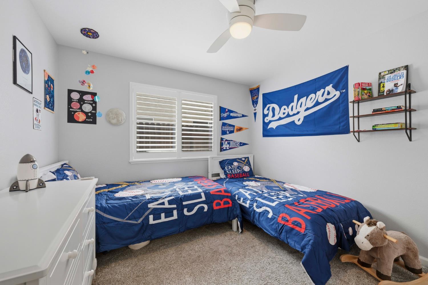 5013 Charter Road Rocklin, CA 95765 - Photo 24 of 35 a bedroom with a bed and a window