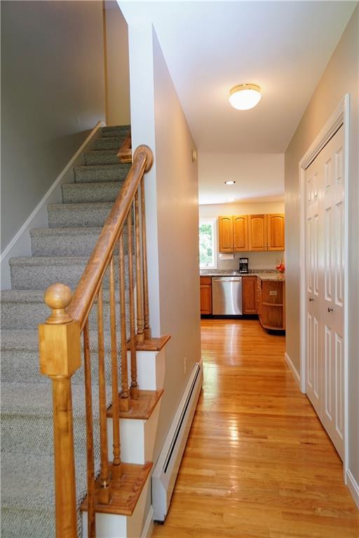 176 Christopher Road North Yarmouth, ME 04097 - Photo 3 of 34 Beautiful front entry with wood...