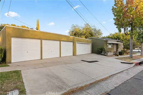 a view of a house with a patio