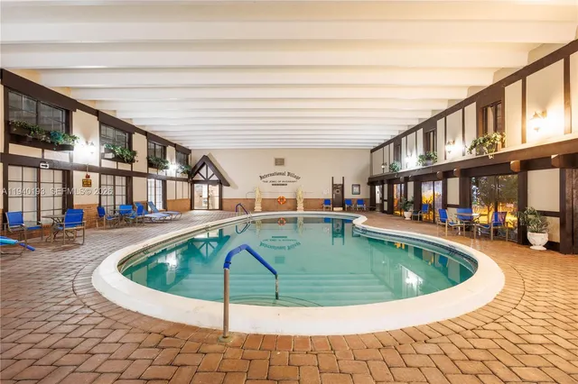 a room with gym equipment