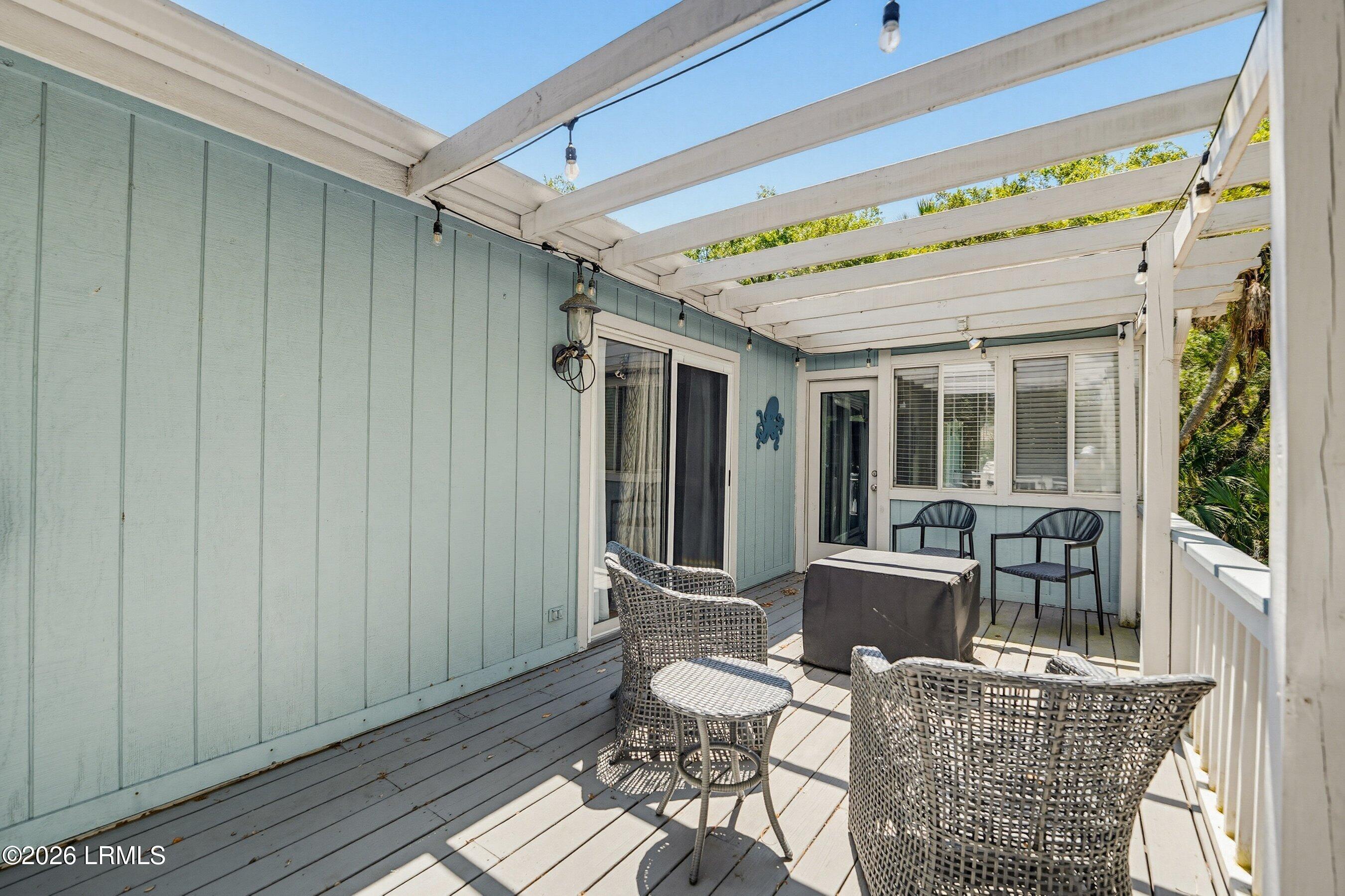 703 Seahorse Road Fripp Island, SC 29920 - Photo 29 of 51 Spacious deck
