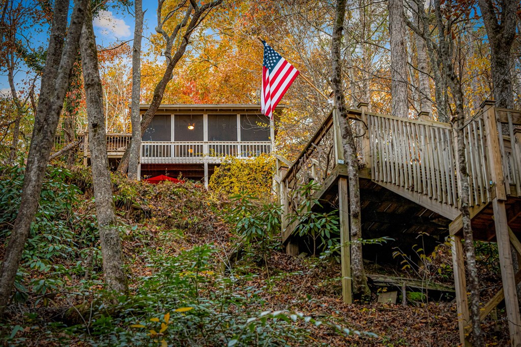 90 Hay Lane Morganton, GA 30560 - Photo 3 of 77 a front view of a house with a yard
