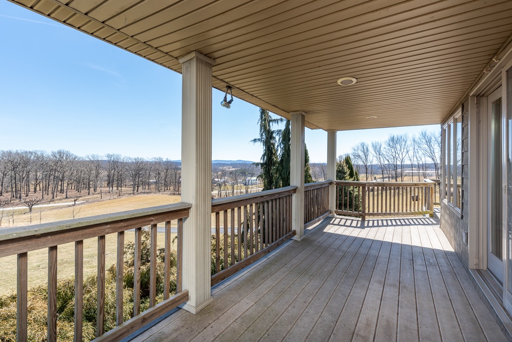 2161 Middlebrook Road Staunton, VA 24401 - Photo 40 of 75 a view of a balcony with wooden floor
