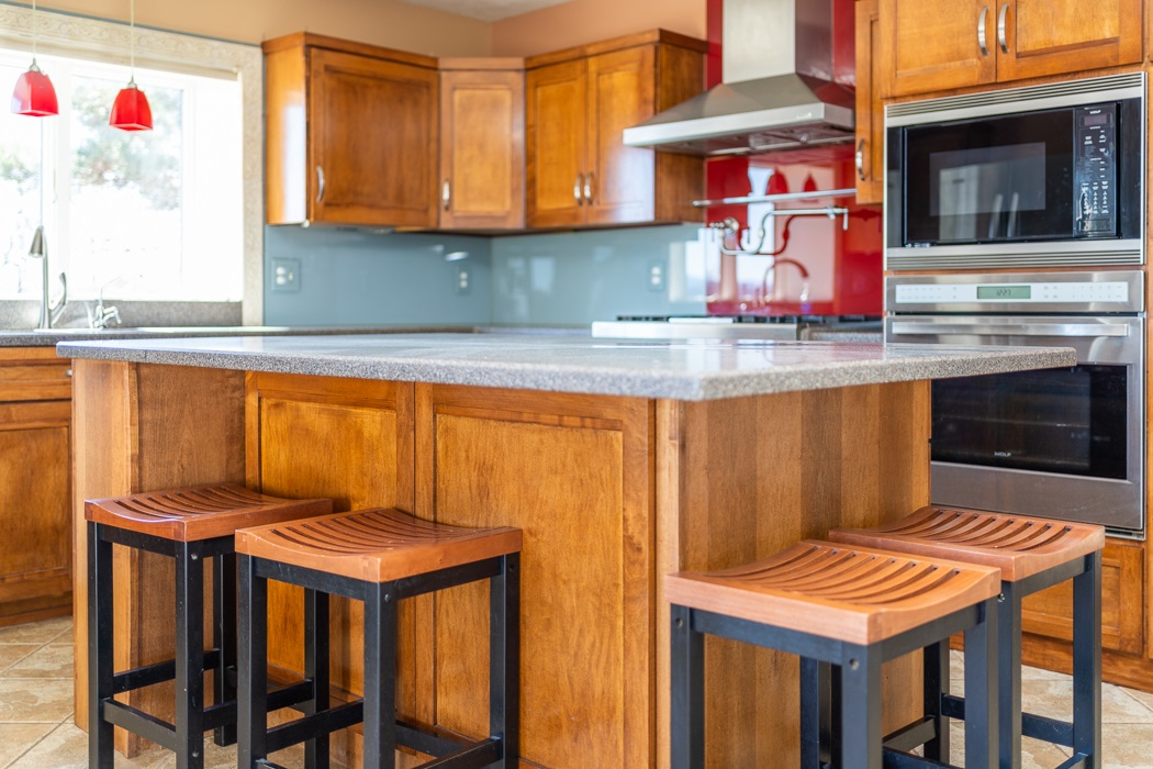 2161 Middlebrook Road Staunton, VA 24401 - Photo 69 of 75 a kitchen with stainless steel appliances granite countertop a sink and a refrigerator